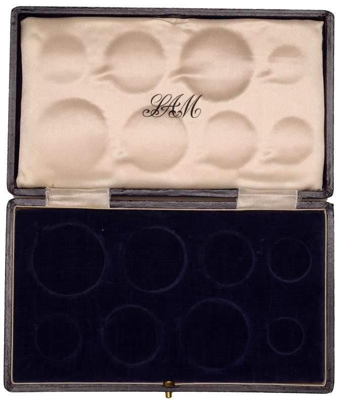 S. Africa: 1945 KGVI Short Proof Set in Original Mint Case