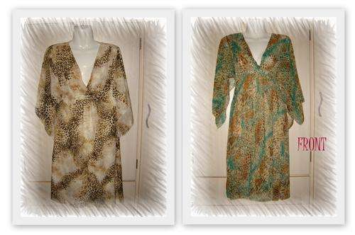 ***2x LEAPARD PRINT LONG DRESSES***STILL IN GREAT CONDITIONS SIZE 10