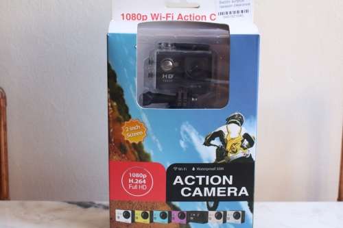 Brand New: Live Display 1080p HD Wifi 30m Waterproof Action Camera - Excellent Christmas gift!!