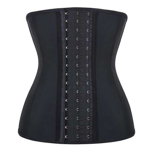 Waist Training Corset,  16 Steel Bone, 100% Latex