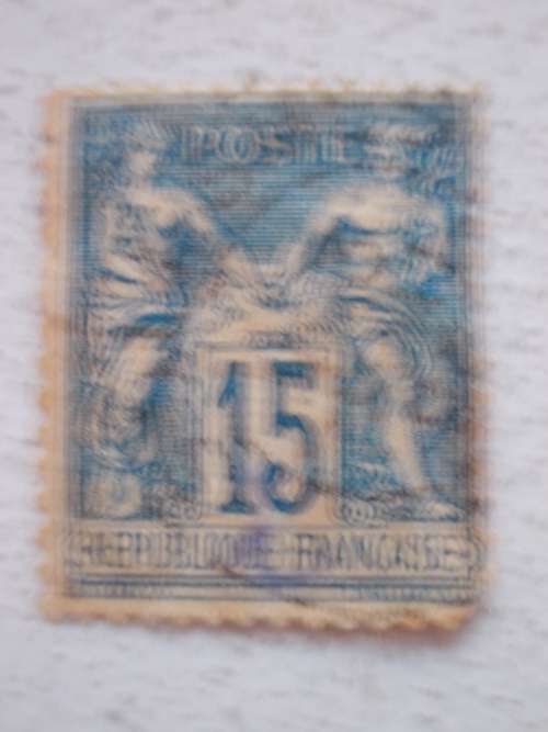 France 1877 "Peace and Commerce" 15 cents