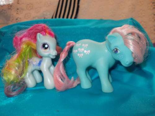 HASBRO 1983 AND HASBRO 2008 - MY LITTLE PONIES