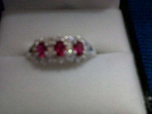 Pink & Silver Ring