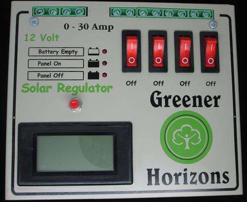 30 Amp 12V Solar Charge Controller