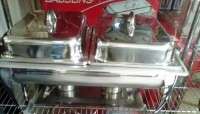 chafing dish double lid and pan