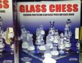Chess set Glass