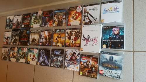 PS3 Console - 160 GB + 27 Games + Accessories (includes 2x Time Crises 4 Gun Controllers)