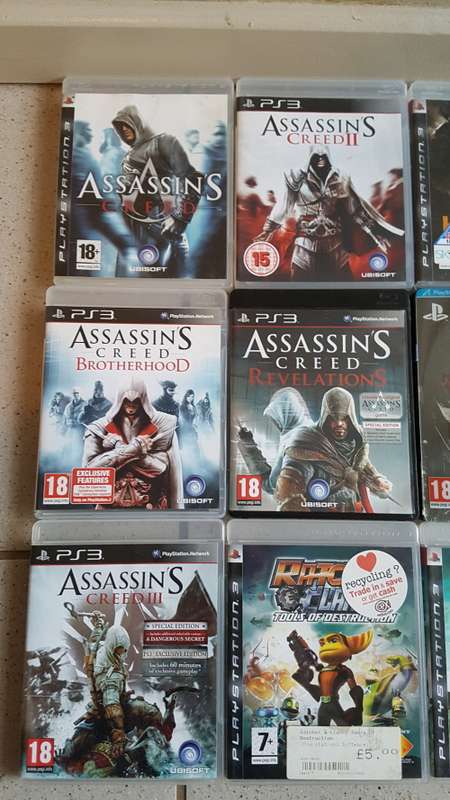 PS3 Console - 160 GB + 27 Games + Accessories (includes 2x Time Crises 4 Gun Controllers)