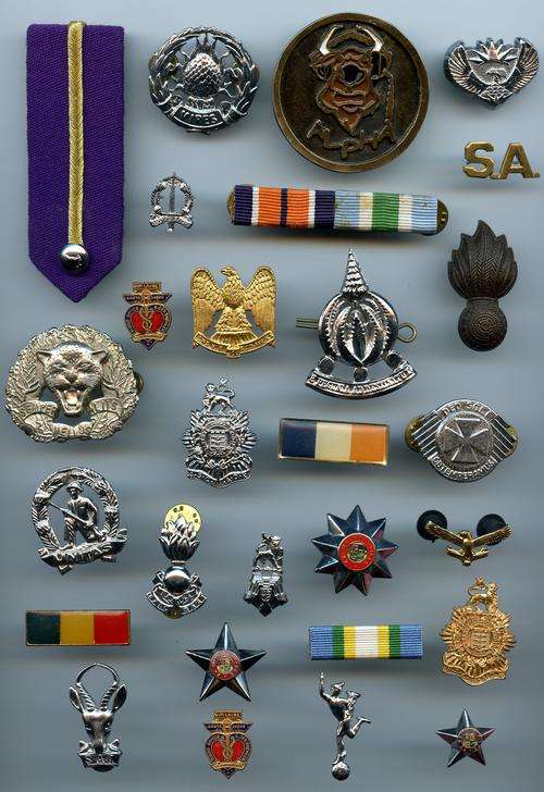 SA Army Badges Lot