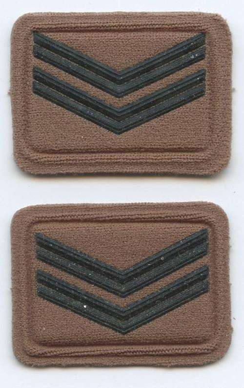 SA Army Infantry Corps Cpl Ranks