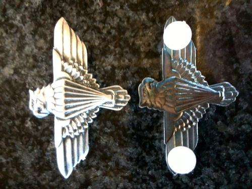 44 Parachute Battalion, Grey Metal Beret Badge