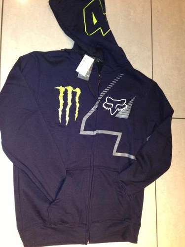 MENS MONSTER HOODIE, ZIP UP (MEDIUM)