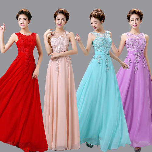 Elegant Party/Dance/Evening /Bride/Bridesmaid Dress (4 colors)