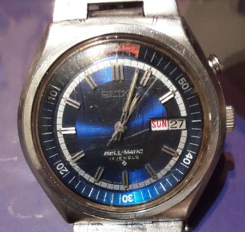 Seiko Bellmatic automatic mechanical alarm watch