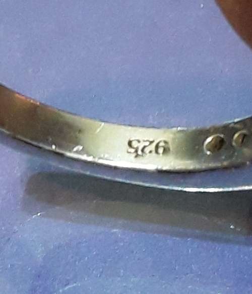 Engagement ring 925 silver lot 5