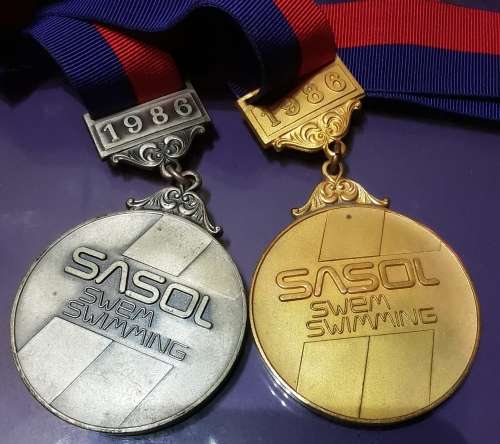 Sasol Swem Medals 1986