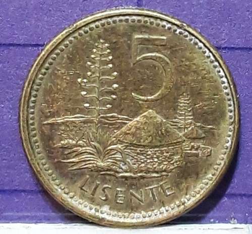 1988 Lesotho 5 lisente