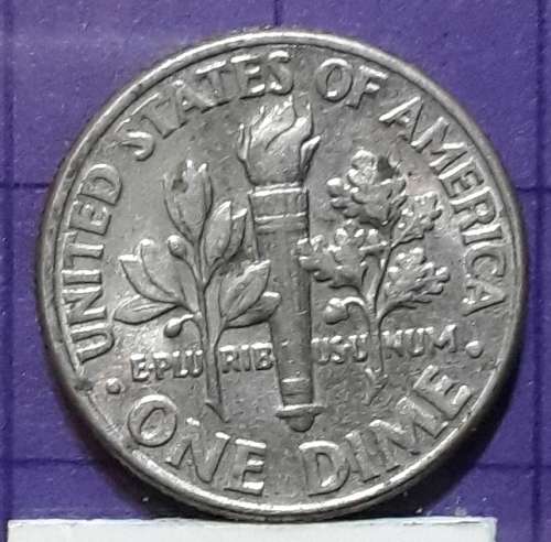 1995 U.S.A. dime