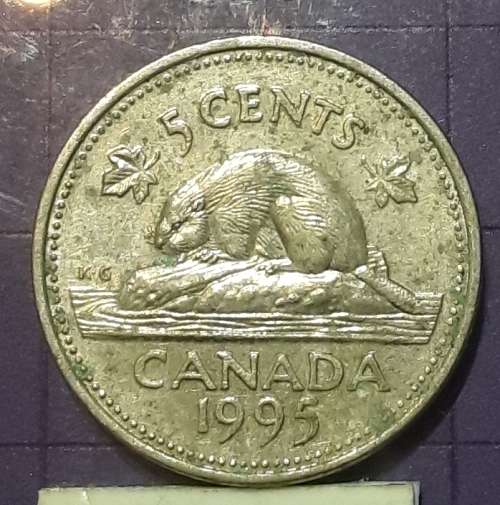 1995 Canada 5c