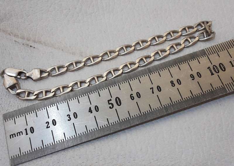 .925 Silver men's bracelet (good condition 8,9 gr.)