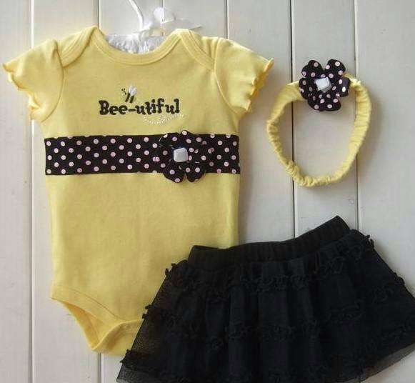 ***SALE*** Baby Bee outfit photo props rompers