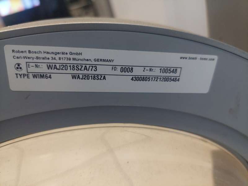 Bosch Serie 2 Front loader Washing Machine (READ)