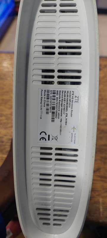 ZTE MF283V ROUTER