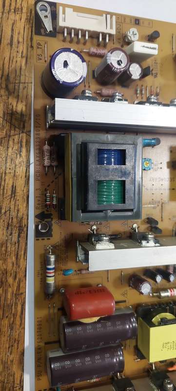 LG TV 42PT350R POWER SUPPLY PCB