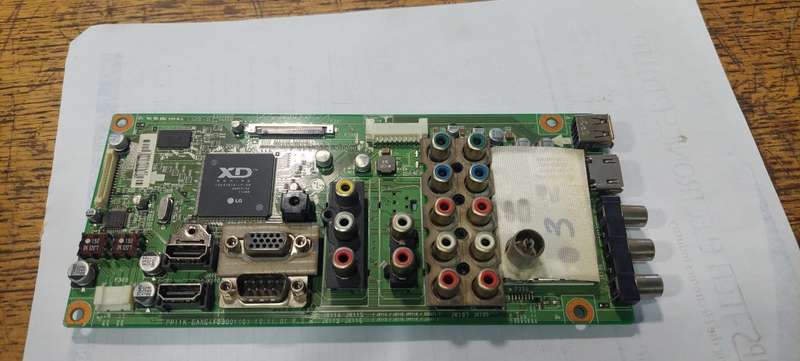LG TV 42PT350R MAIN CONTROL BOARD