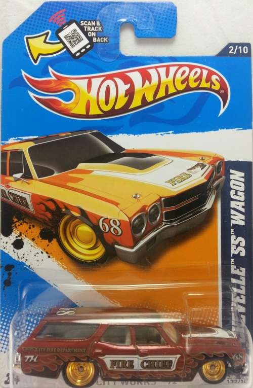 HotWheels Hot Wheels 2012 '70 Chevelle SS Wagon Super Secret Treasure Hunt