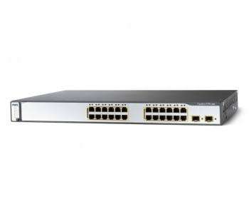 Cisco 3750 PoE 24 Port + 2 SFP Ethernet Switch