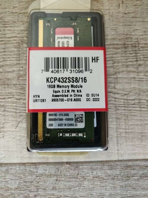 Late Entry! *Brand New* 16GB (1 x 16GB) Kingston DDR4 3200 Gaming Laptop RAM SO-DIMM