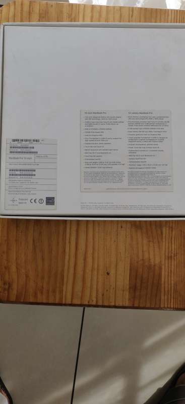 MacBook Pro 13 inch Retina with Touch Bar