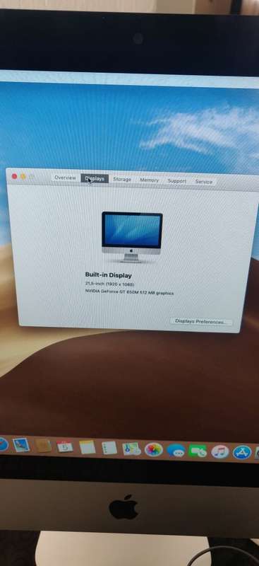 Apple iMac 21.5 inch Slim, Core i5 2.9GHz, 1TB, 8GB RAM, Nvidia
