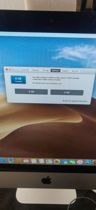 Apple iMac 21.5 inch Slim, Core i5 2.9GHz, 1TB, 8GB RAM, Nvidia
