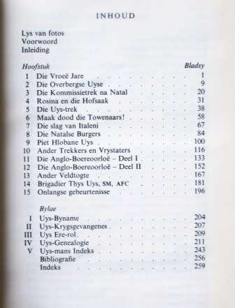 Die Uys Geskiedenis 1704-1974 - Ian S. Uys ( Signed copy)