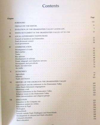 Paarl Valley 1687-1987  edited by A.G Oberholster in association with Pieter van Breda