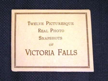 Vintage Twelve Picturesque Real Photo Snapshots of Victoria Falls  ( Rhodesia interest)