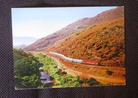 The Blue Train in Tulbagh Kloof