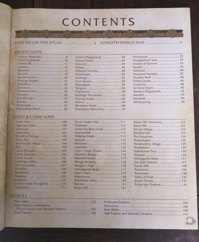 World of Warcraft Atlas - BradyGamesPublishing, 2005