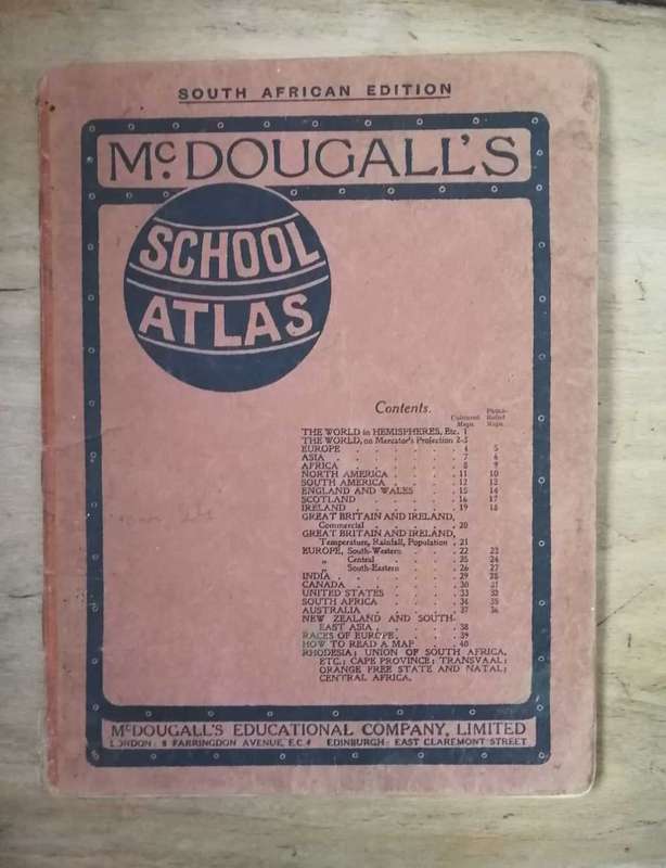 McDougall`s School Atlas South African edition ( Vintage)