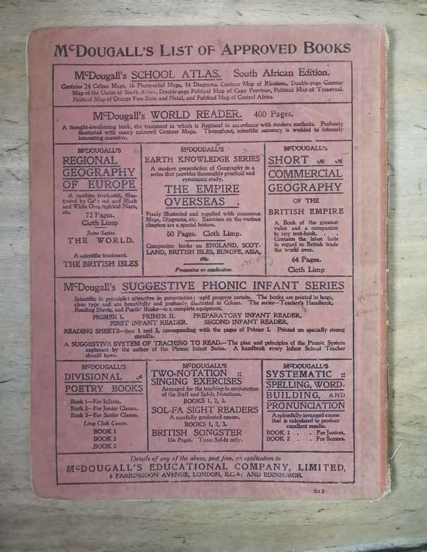 McDougall`s School Atlas South African edition ( Vintage)