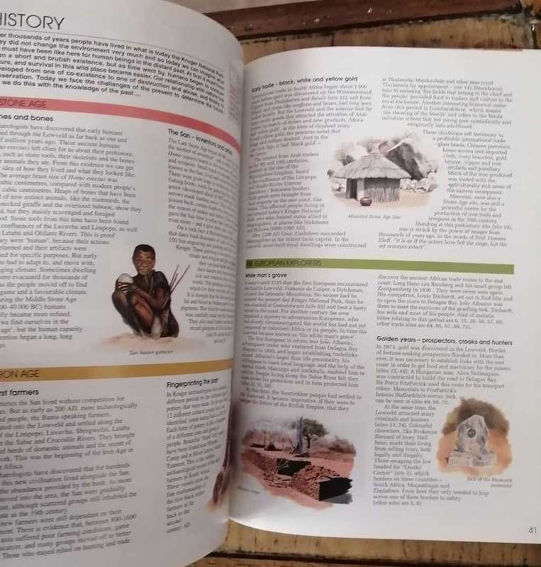 Kruger eco-guide . Animals, plants, history, maps/ecozones. Including the Find It.