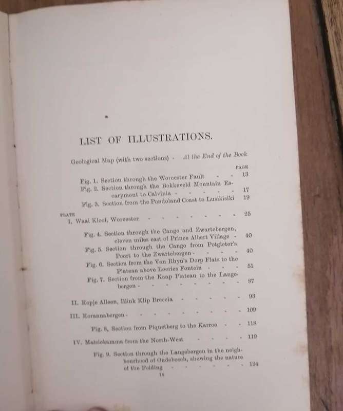The Geology of Cape Colony - Rogers & Du Toit (1909)