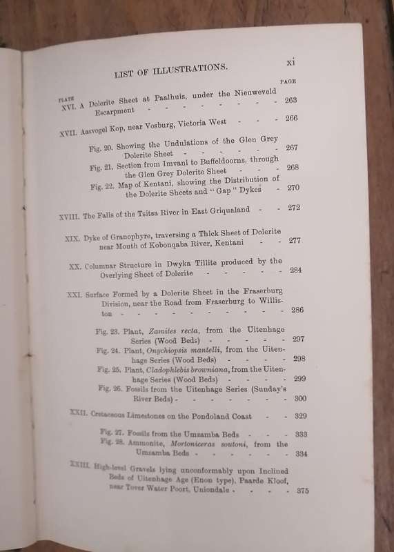 The Geology of Cape Colony - Rogers & Du Toit (1909)
