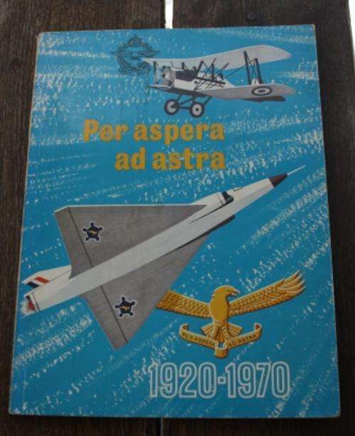 SA Airforce Golden Jubilee Souvenir Book 1920 - 1970 +  50th anniversary program 21.2.1970