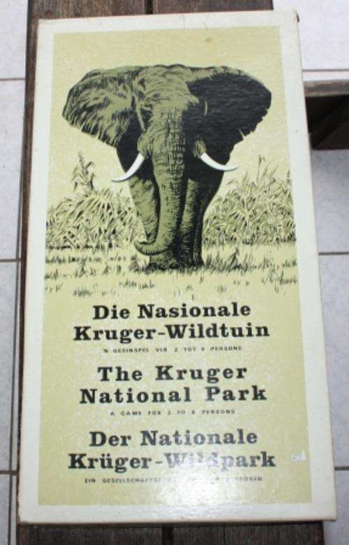 Die Nasionale Kruger Wildtuin / The Kruger National Park Board Game ( Ideal Games P.Elizabeth 1967)
