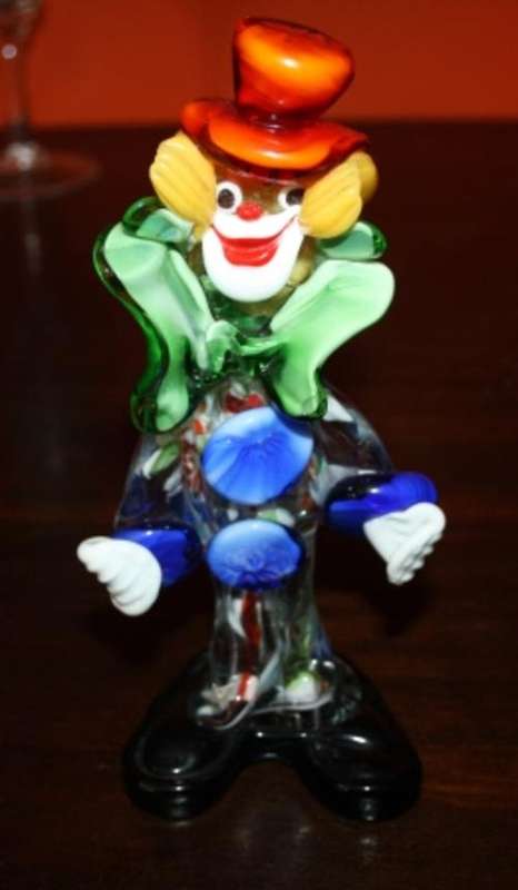 Glass Clown ( Murano I think )