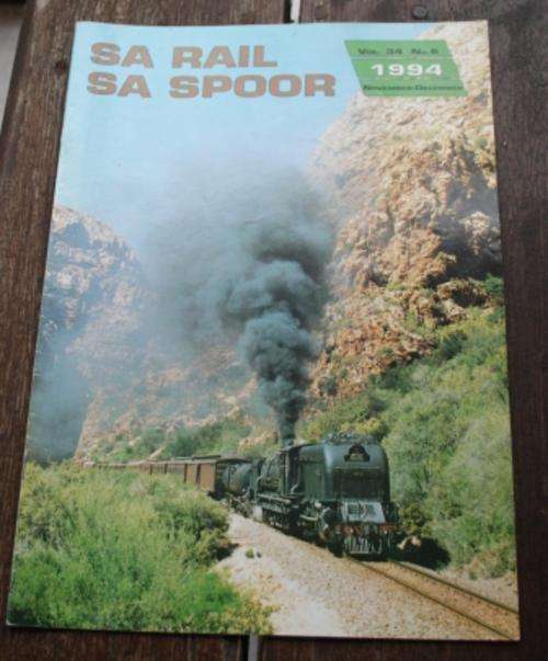 SA Rail /SA Spoor Vol 34. No.6, Nov-Dec 1994