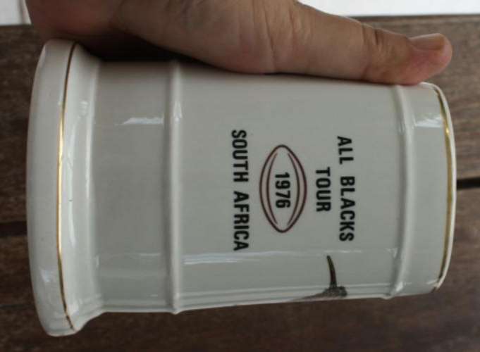 All Blacks Tour 1976 South Africa. ( The one that caused the Olympic boycotts!!) Ceramic Beer Mug